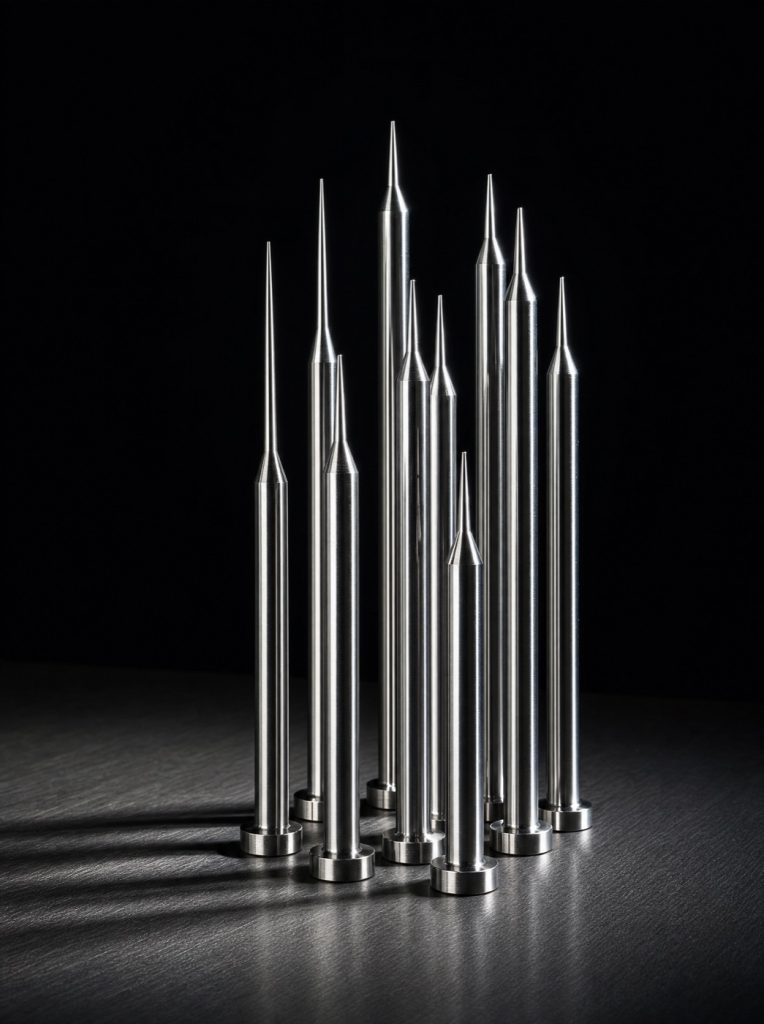 Precision steel pins for aerospace
