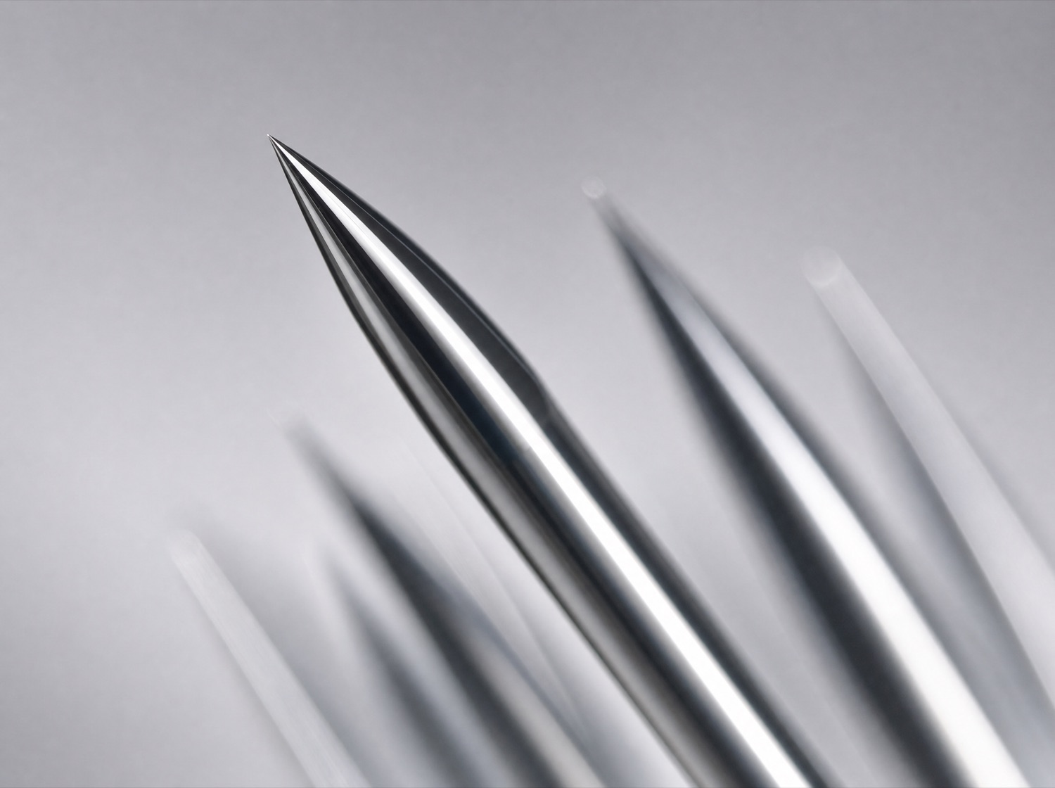 Precision core pin tip detail